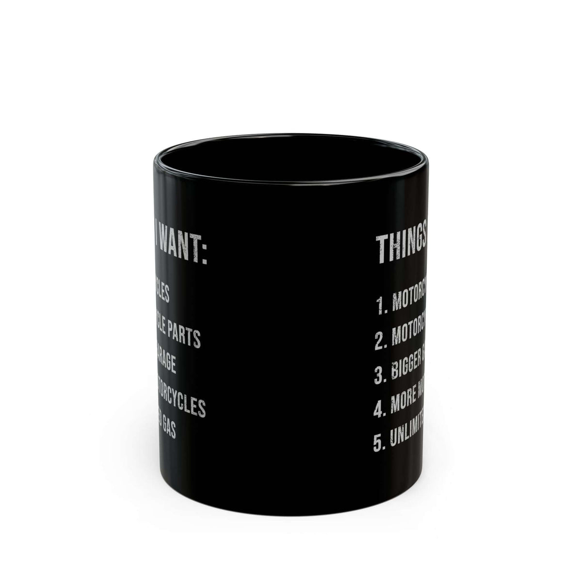 Things I Want Coffee Mug mug - car enthusiast gift