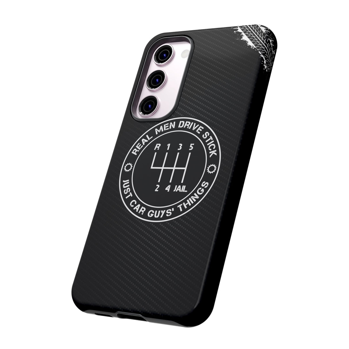 Real Men Drive Stick Manual Transmission Tough Phone Case | Car Guy Gift