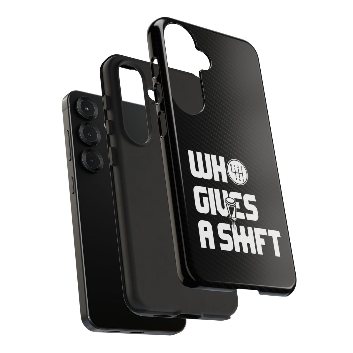 Who Gives a Shift Car Tough Phone Case | Funny Car Guy Gift