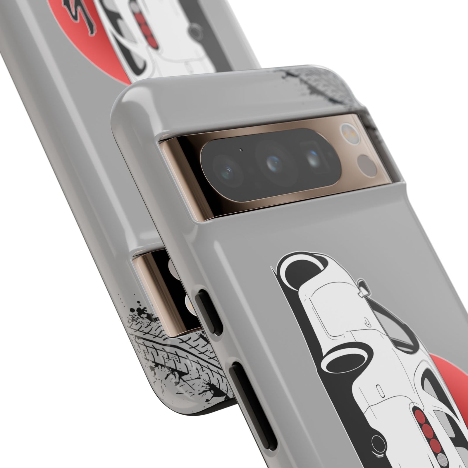 MKIV A80 Supra 2JZ Beast Tough Phone Case - Google Pixel 8 Pro, glossy, camera cutout close-up