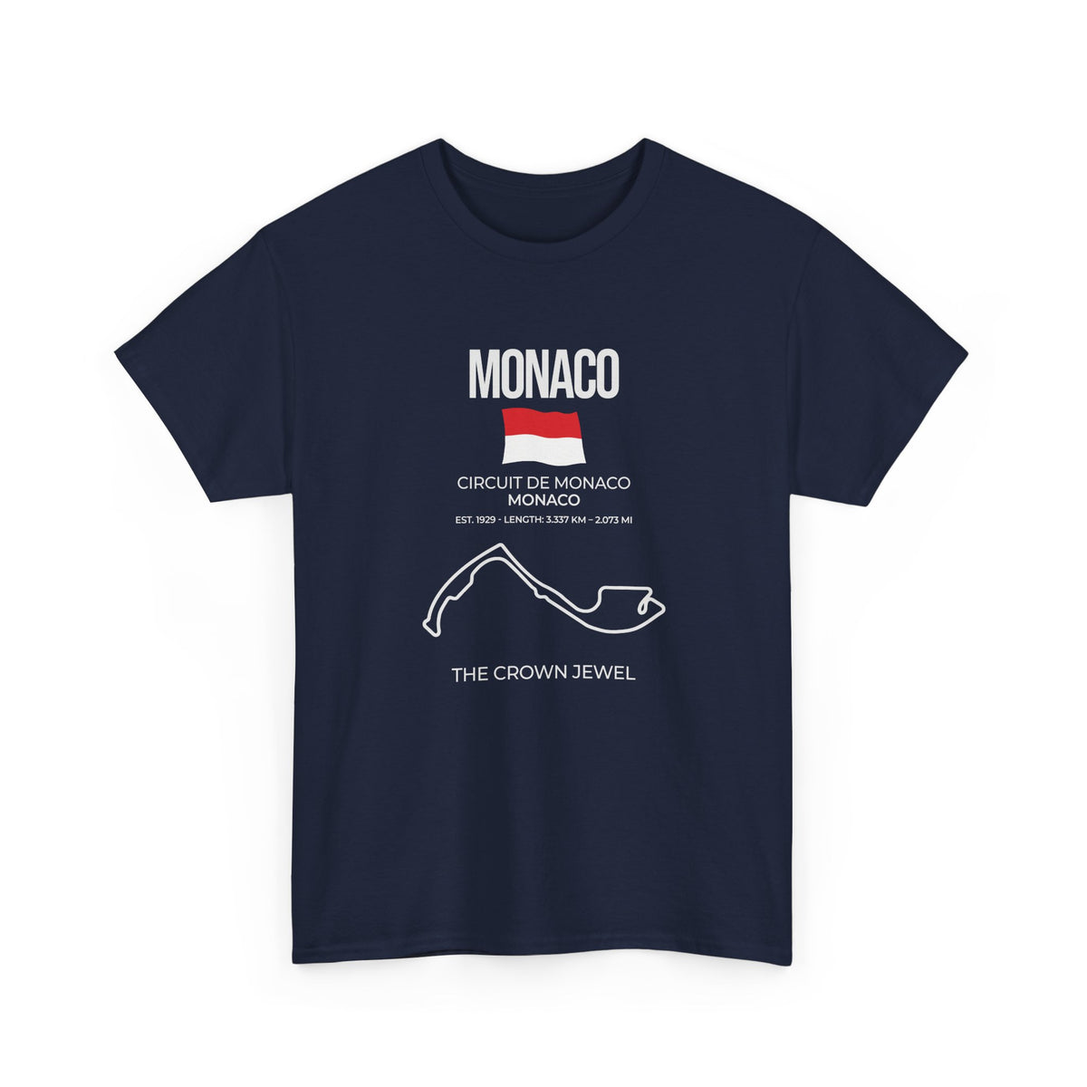 Monaco Race Track T-Shirt | Circuit de Monaco Grand Prix Motorsport Tee