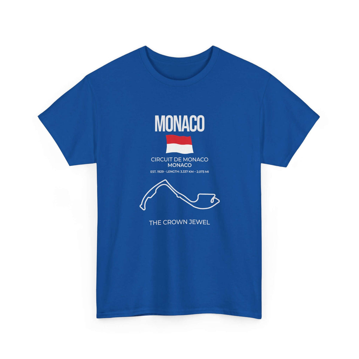 Monaco Race Track T-Shirt | Circuit de Monaco Grand Prix Motorsport Tee