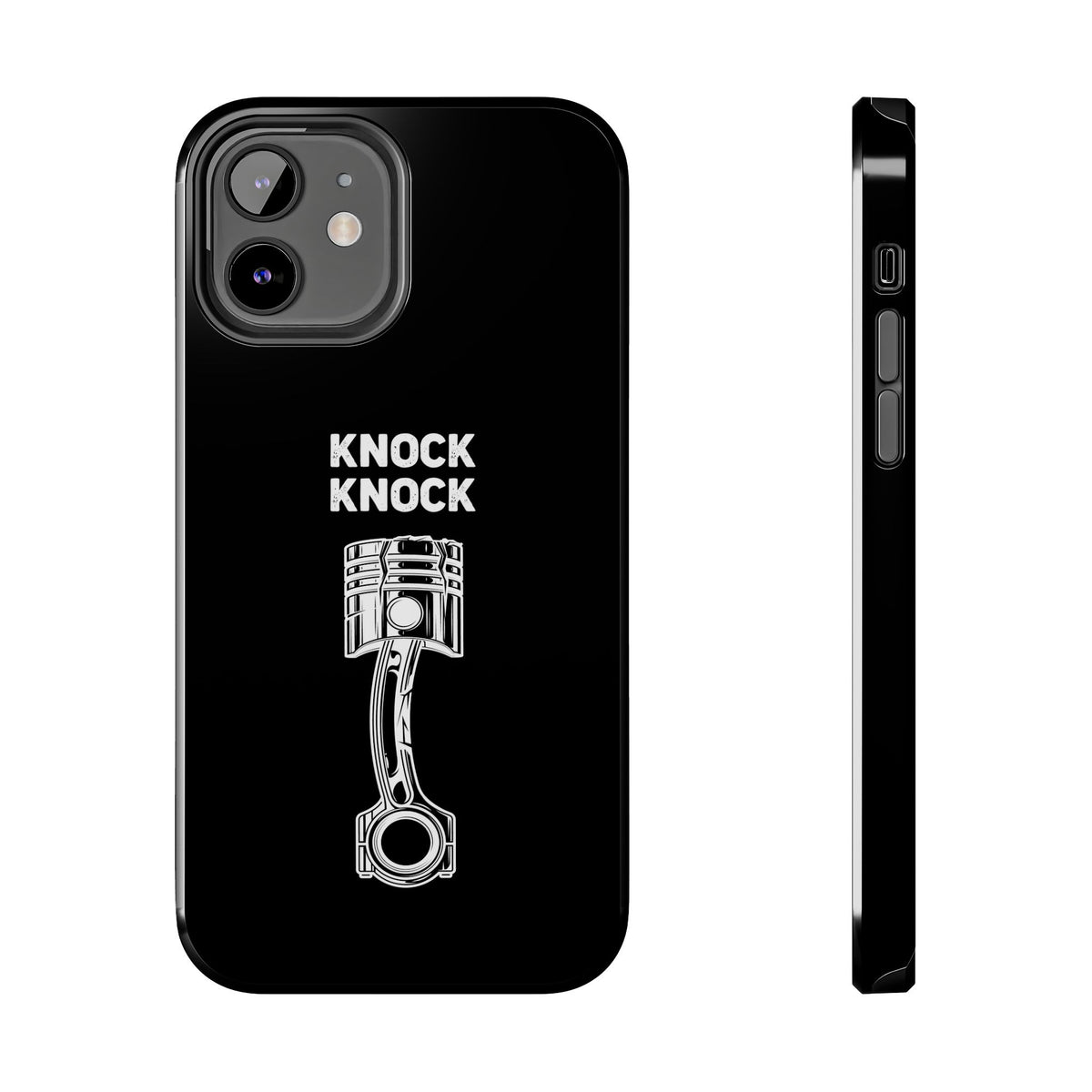 Knock Knock Broken Piston phone case | funny gift for car guys