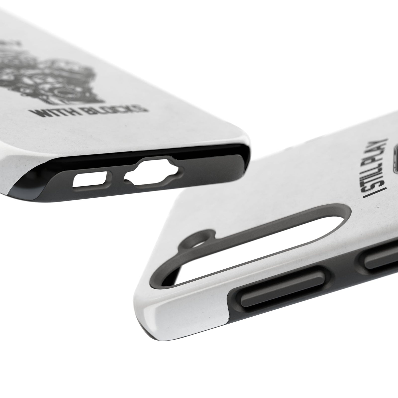 I Still Play with Blocks Engine Swap Tough Phone Case | Car Mechanic Gift