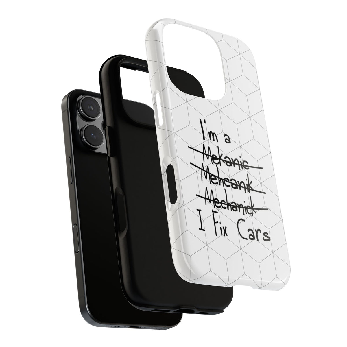 Mechanic I Fix Cars Funny Tough Phone Case | Car Guy Gift