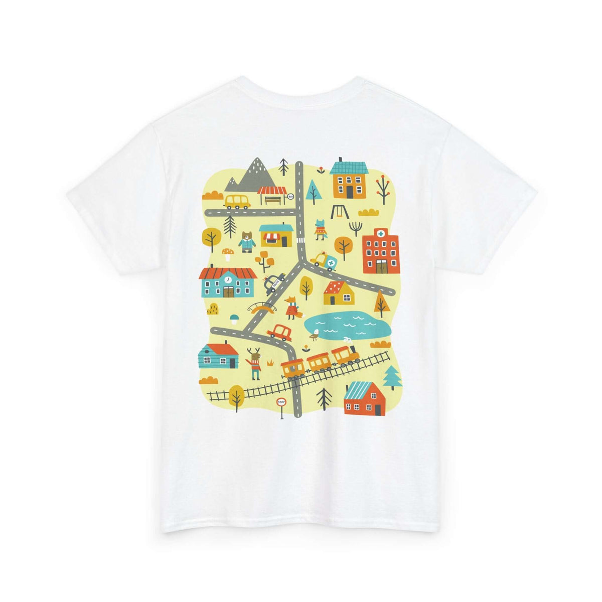 City Play Roads T-Shirt | Funny Dad Gift for Car Lovers