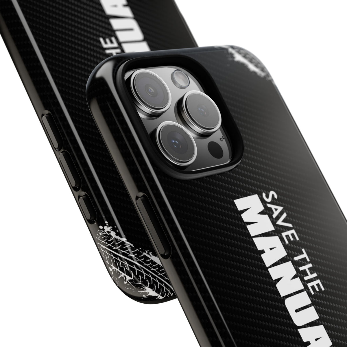 Save The Manuals Tough Phone Case | Manual Transmission Car Guy Gift