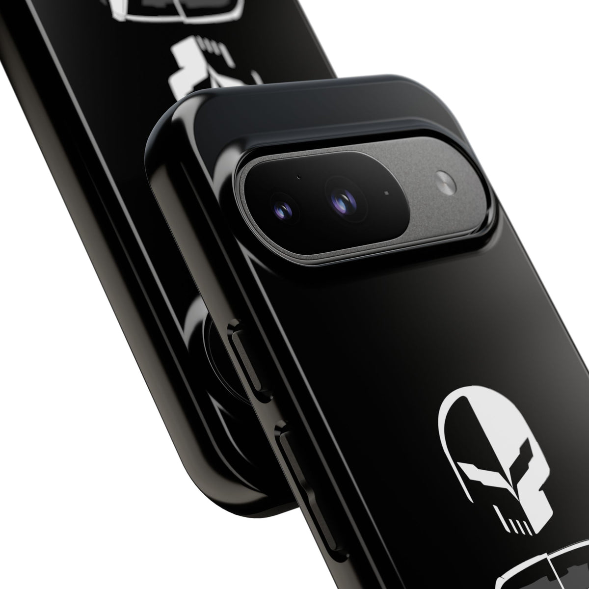 Corvette Punisher Skull Tough Phone Case | Muscle Car Guy Gift