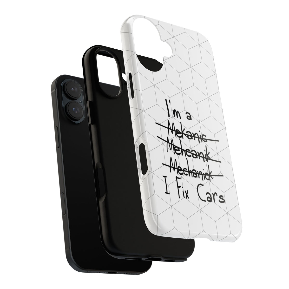 Mechanic I Fix Cars Funny Tough Phone Case | Car Guy Gift