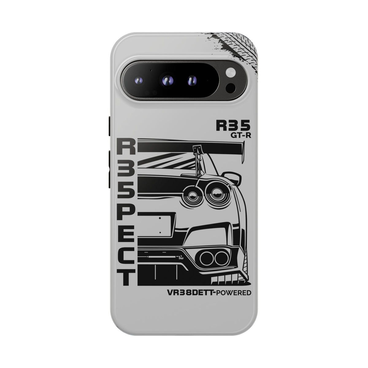 JDM Front View Tough Phone Case - Google Pixel 9 Pro XL, glossy, front view