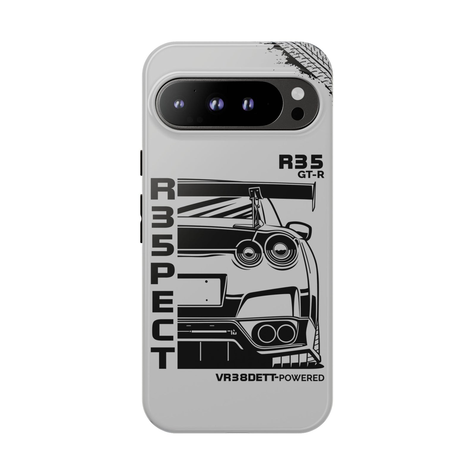 JDM Front View Tough Phone Case - Google Pixel 9 Pro XL, glossy, front view
