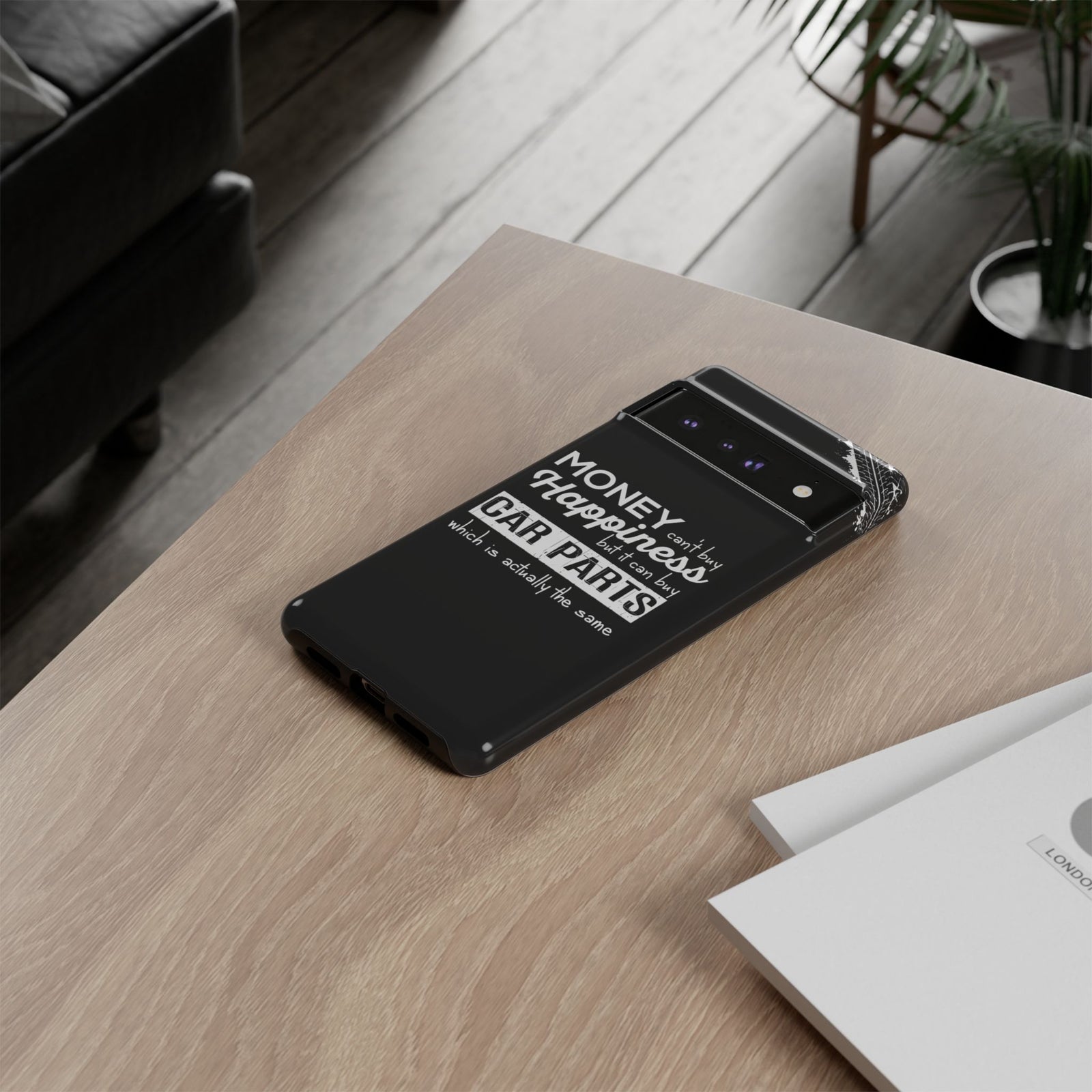 More Car Parts Equals Happiness Tough Phone Case | Car Enthusiast Gift
