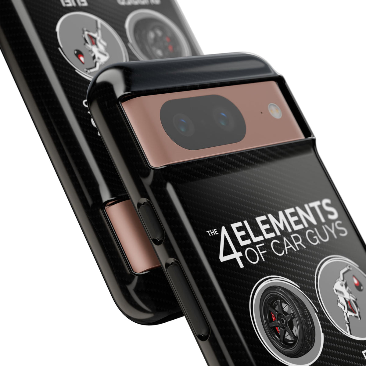 The 4 Elements of Car Guys Tough Phone Case | Funny Car Lover Gift
