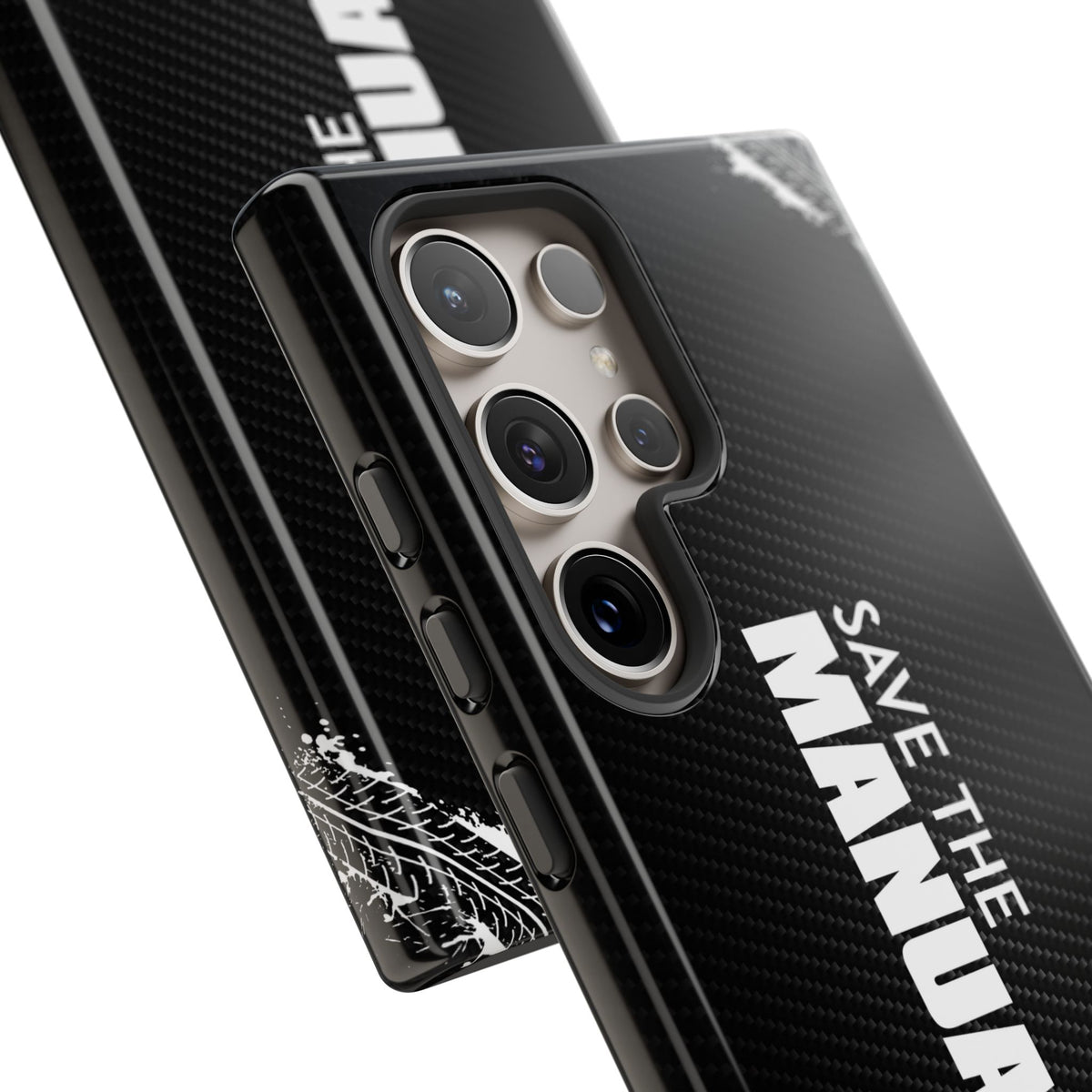 Save The Manuals Tough Phone Case | Manual Transmission Car Guy Gift