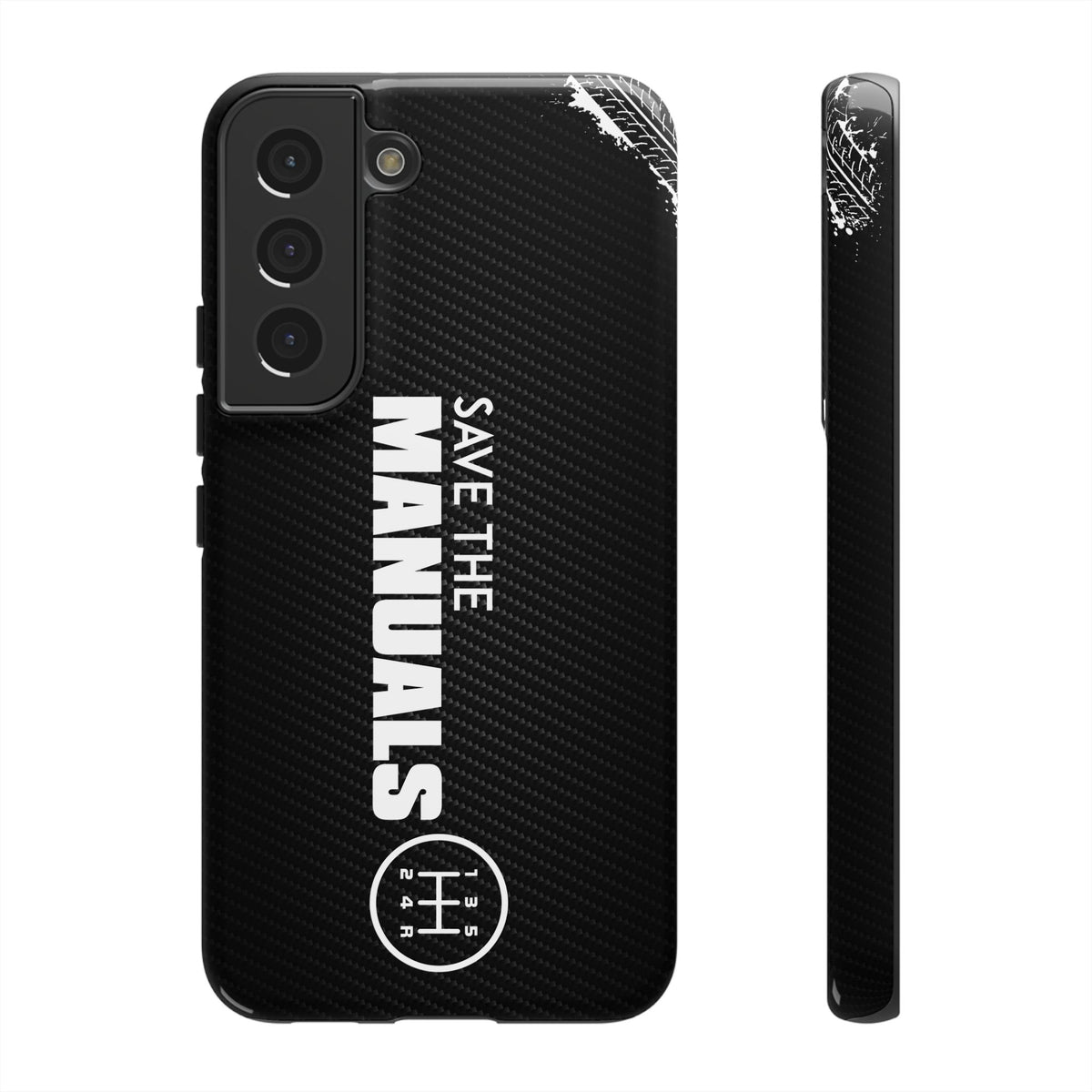 Save The Manuals Tough Phone Case | Manual Transmission Car Guy Gift