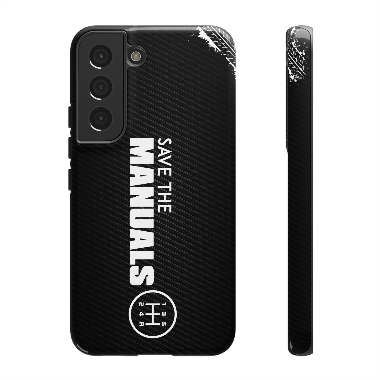 Save The Manuals Tough Phone Case | Manual Transmission Car Guy Gift