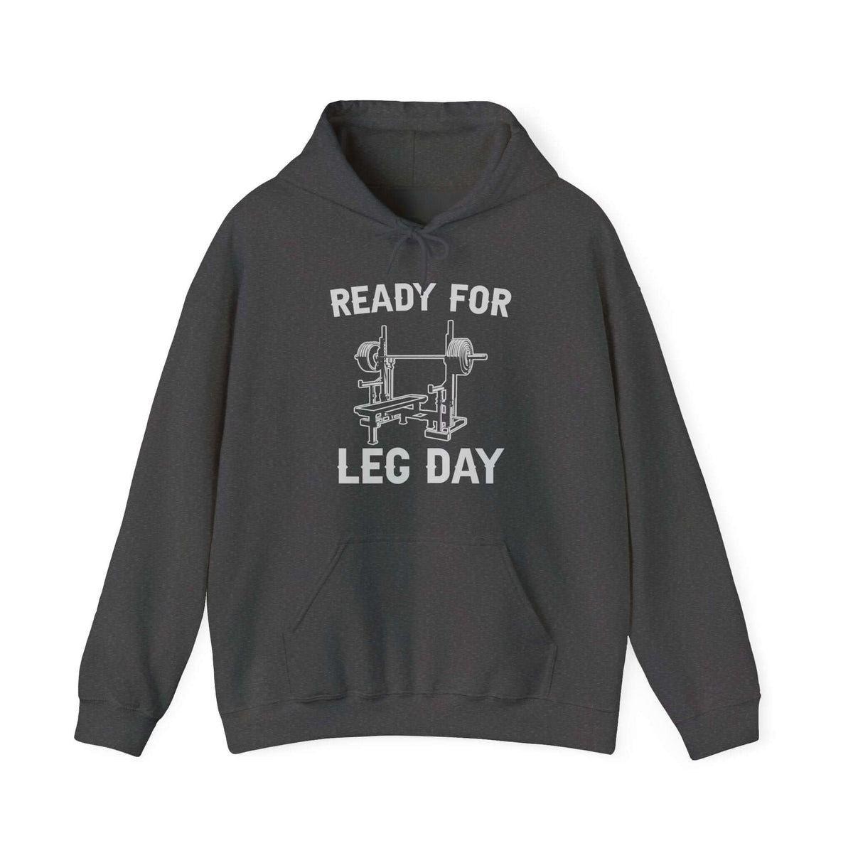 Ready for Leg Day Hoodie hoodie color variant - automotive gift