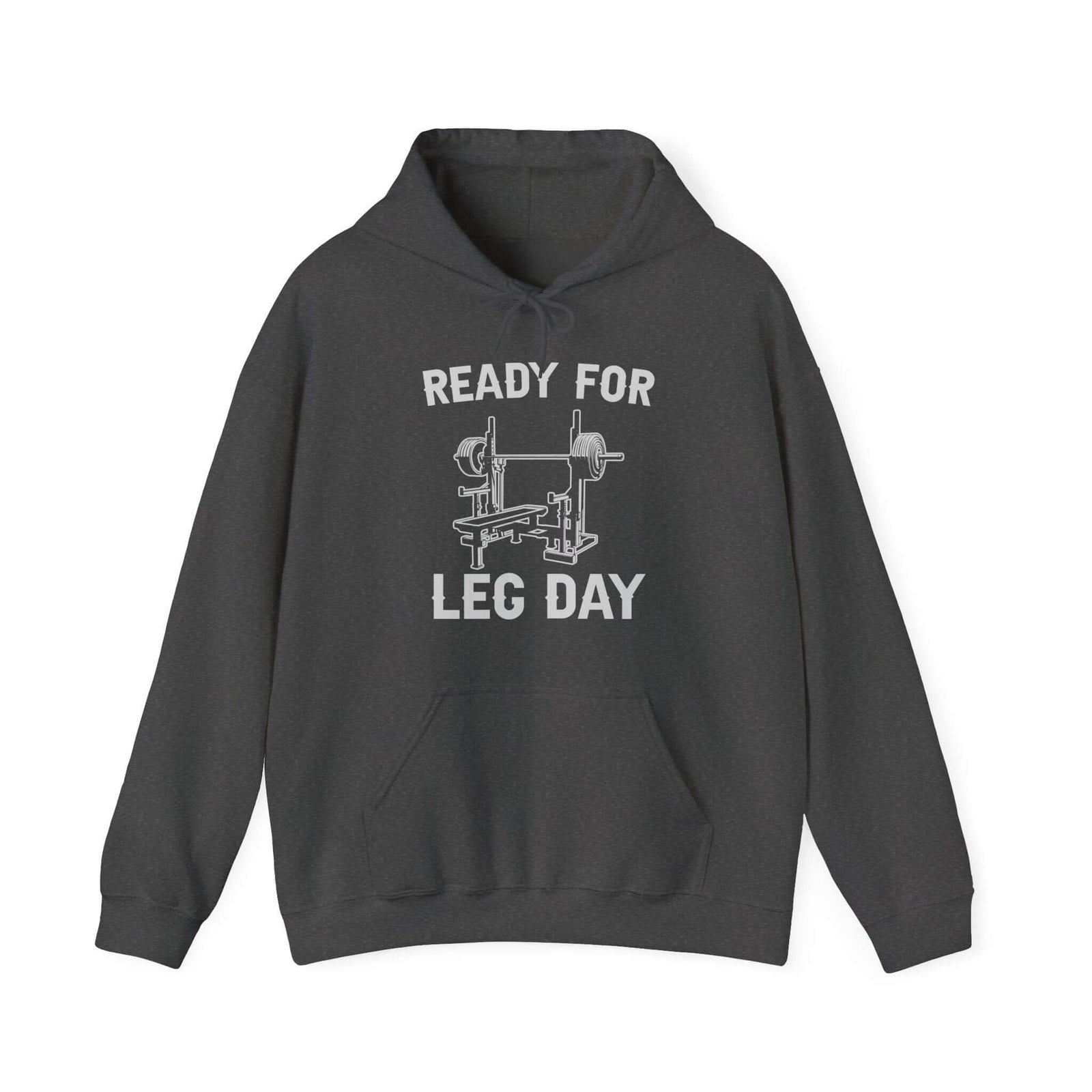 Ready for Leg Day Hoodie hoodie color variant - automotive gift