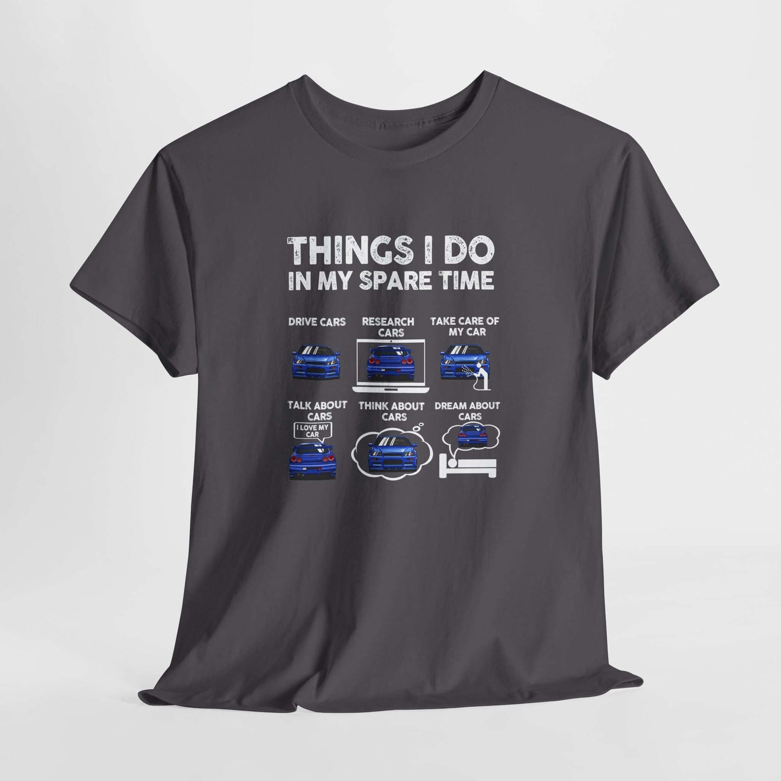 Things I Do in My Spare Time T-Shirt - JDM Car Enthusiast Shirt