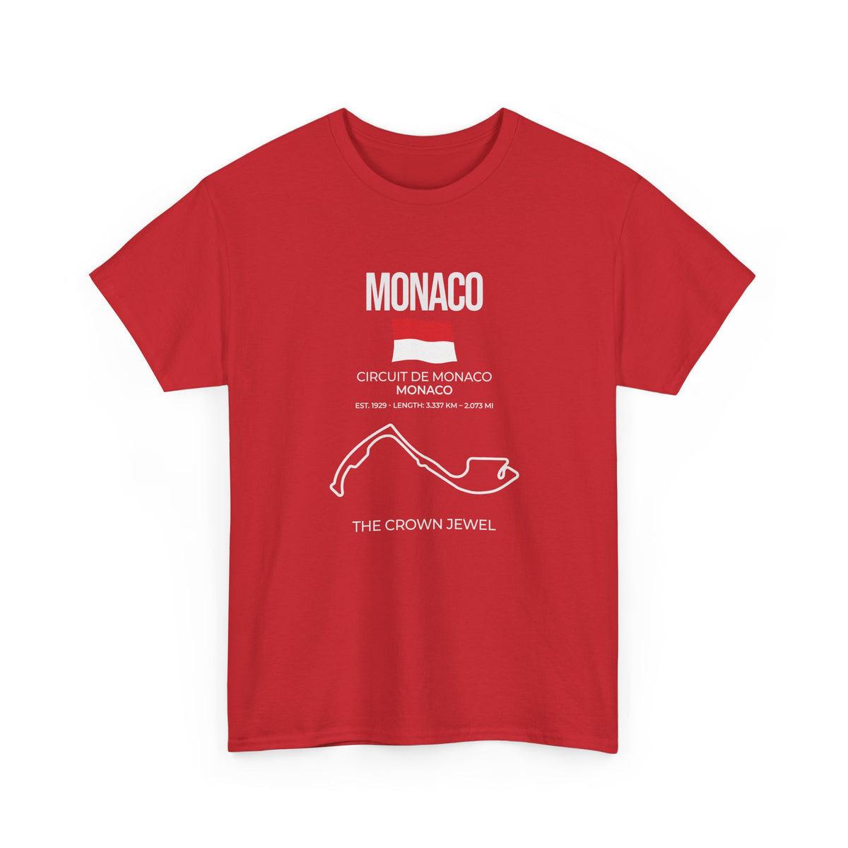 Monaco Race Track T-Shirt | Circuit de Monaco Grand Prix Motorsport Tee
