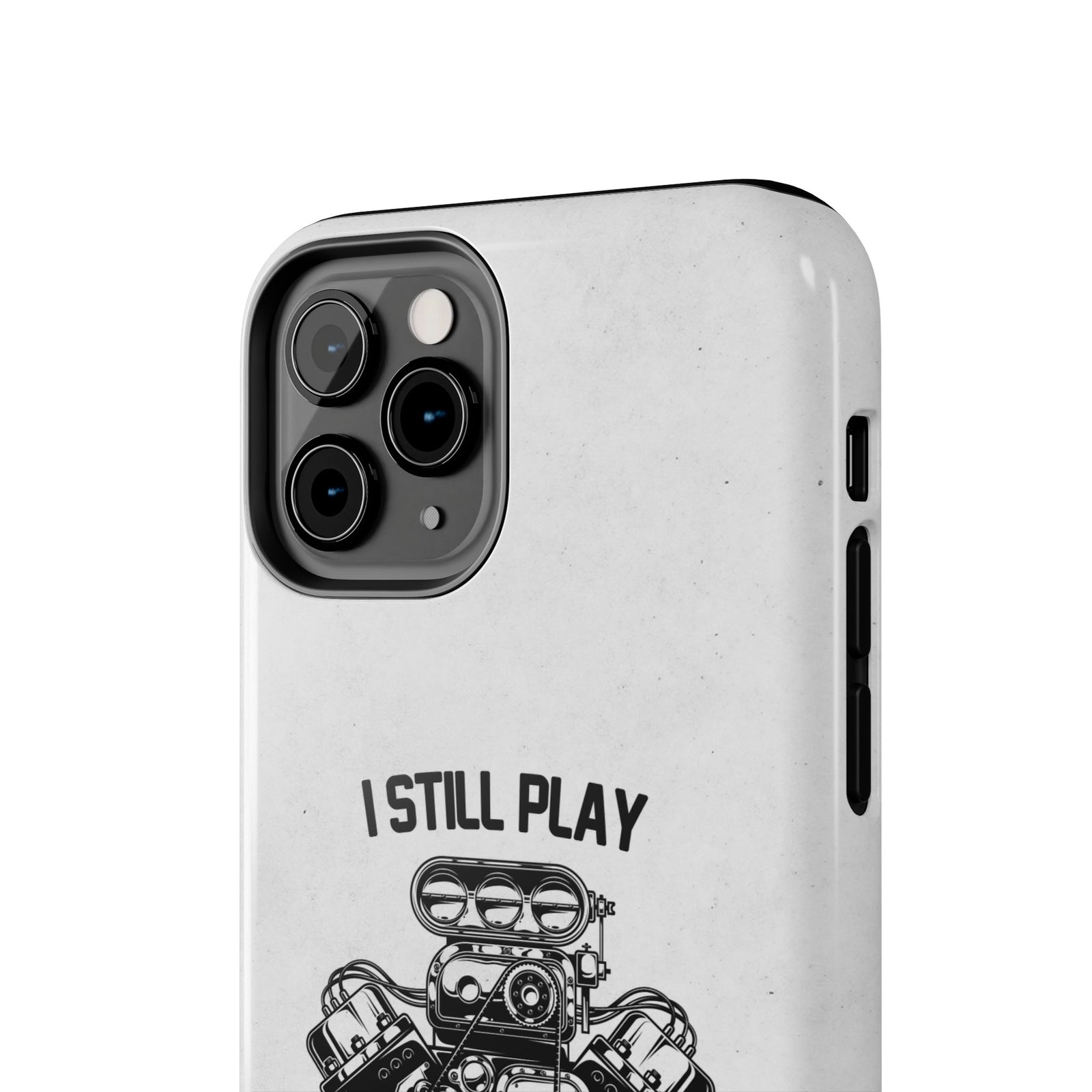 I Still Play with Blocks Engine Swap Tough Phone Case | Car Mechanic Gift