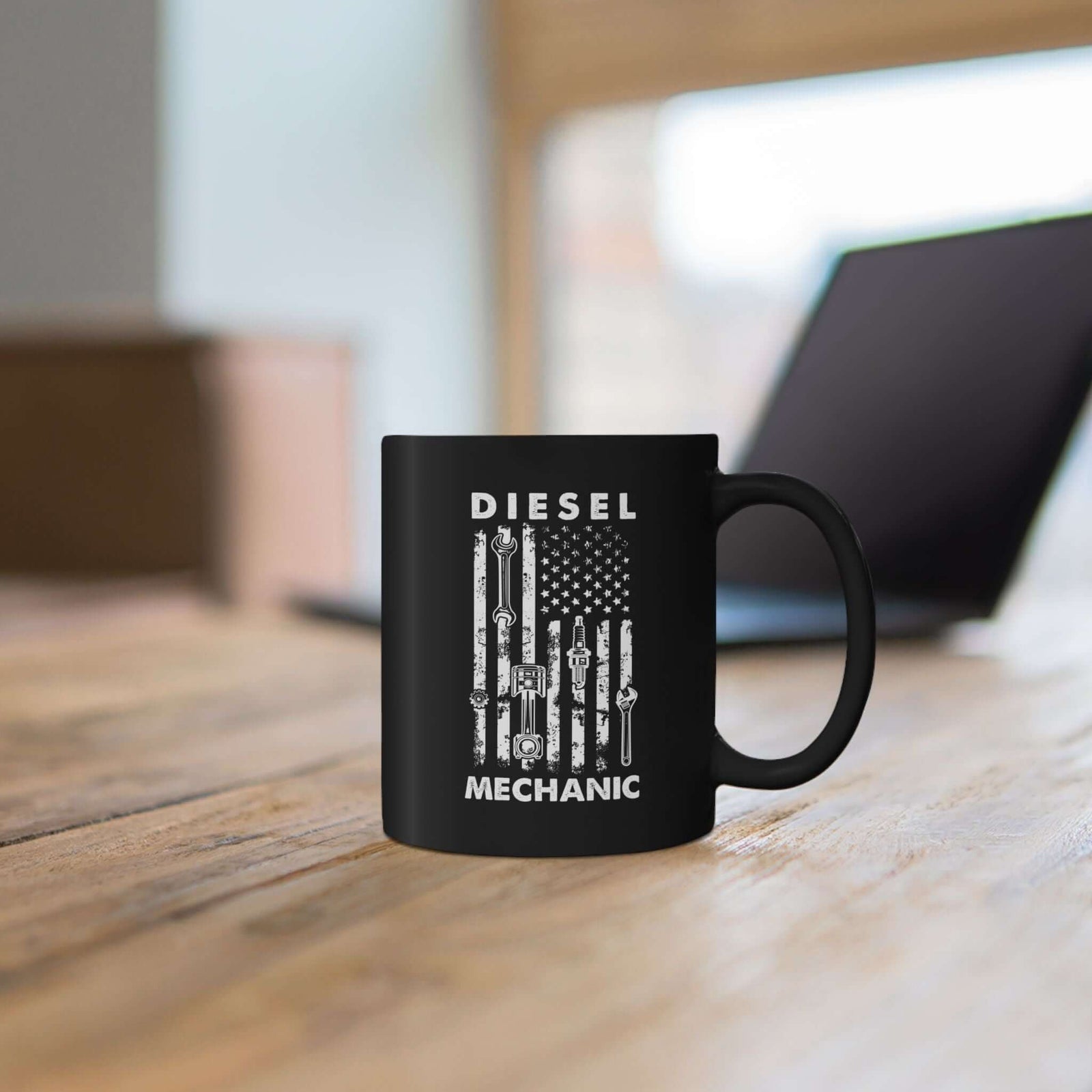 Diesel Mechanic Coffee Mug coffee mug gift - car guy present