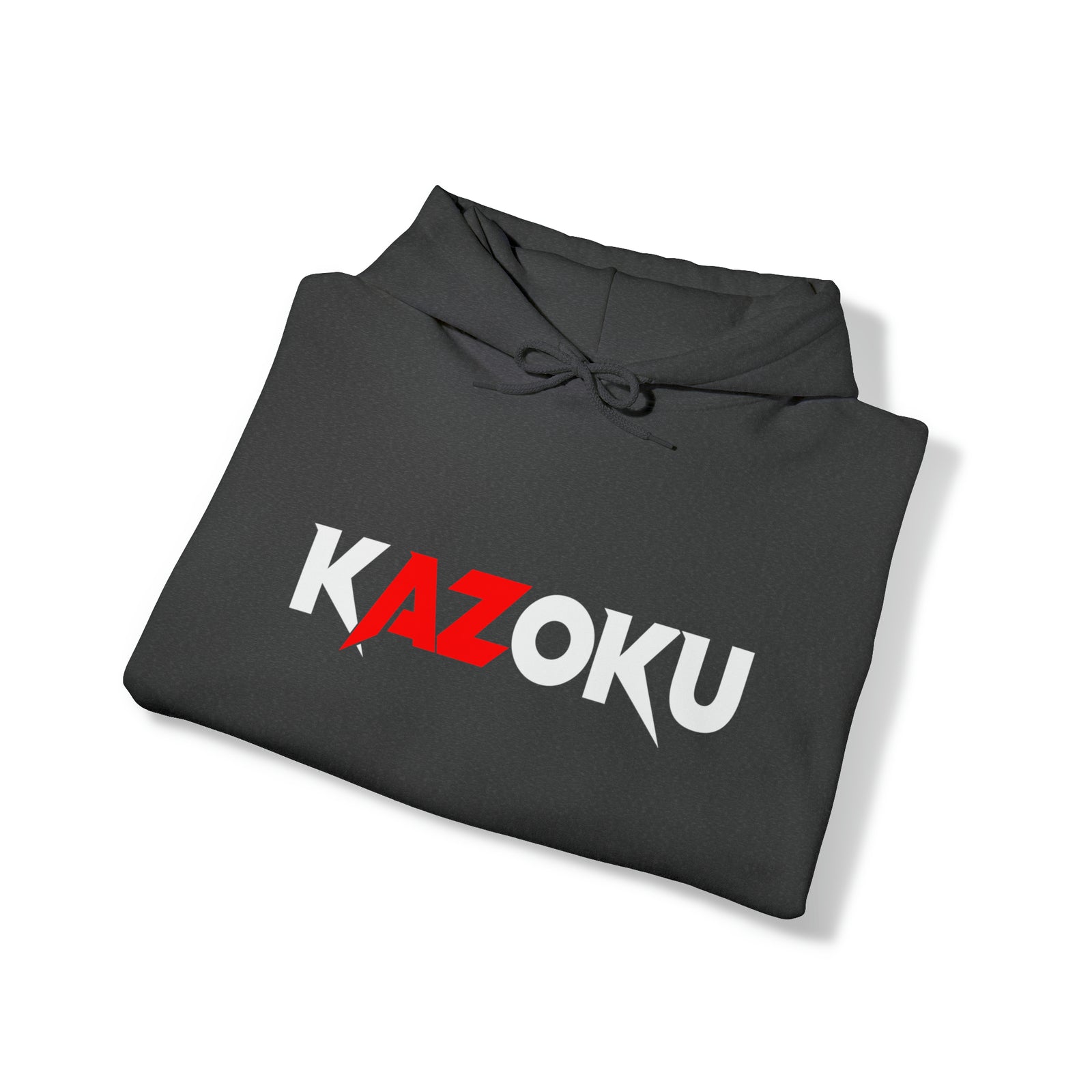 KAZOKU Hoodie Red - Design 2