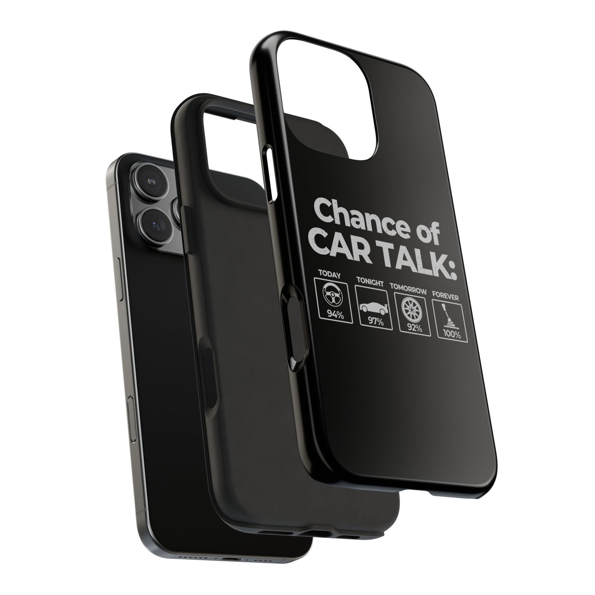 100% Chance of Car Talk Phone Case | Car Enthusiast Gift