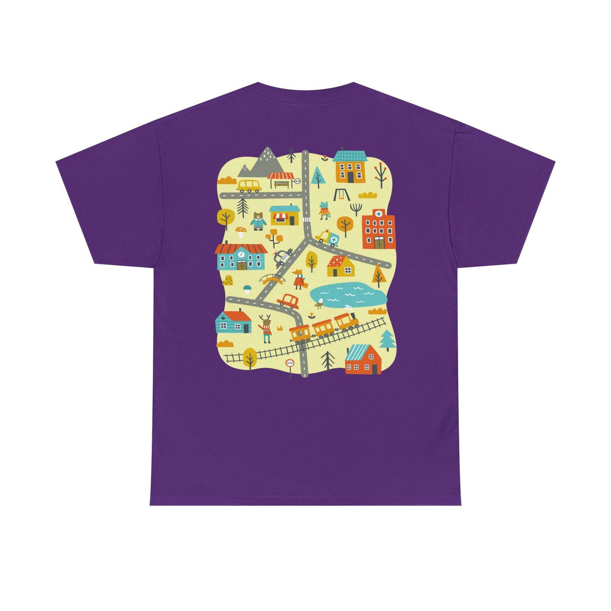 City Play Roads T-Shirt | Funny Dad Gift for Car Lovers