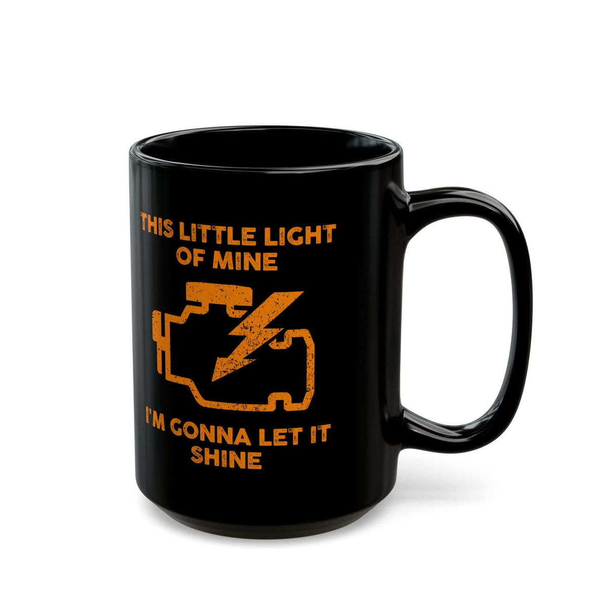 Check Engine Light Coffee Mug mug - funny gift for car enthusiasts