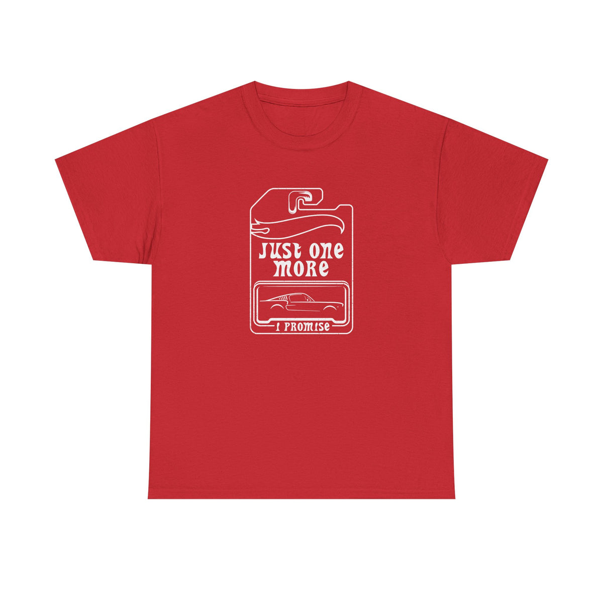 Just One More Car T-Shirt gift for car enthusiast