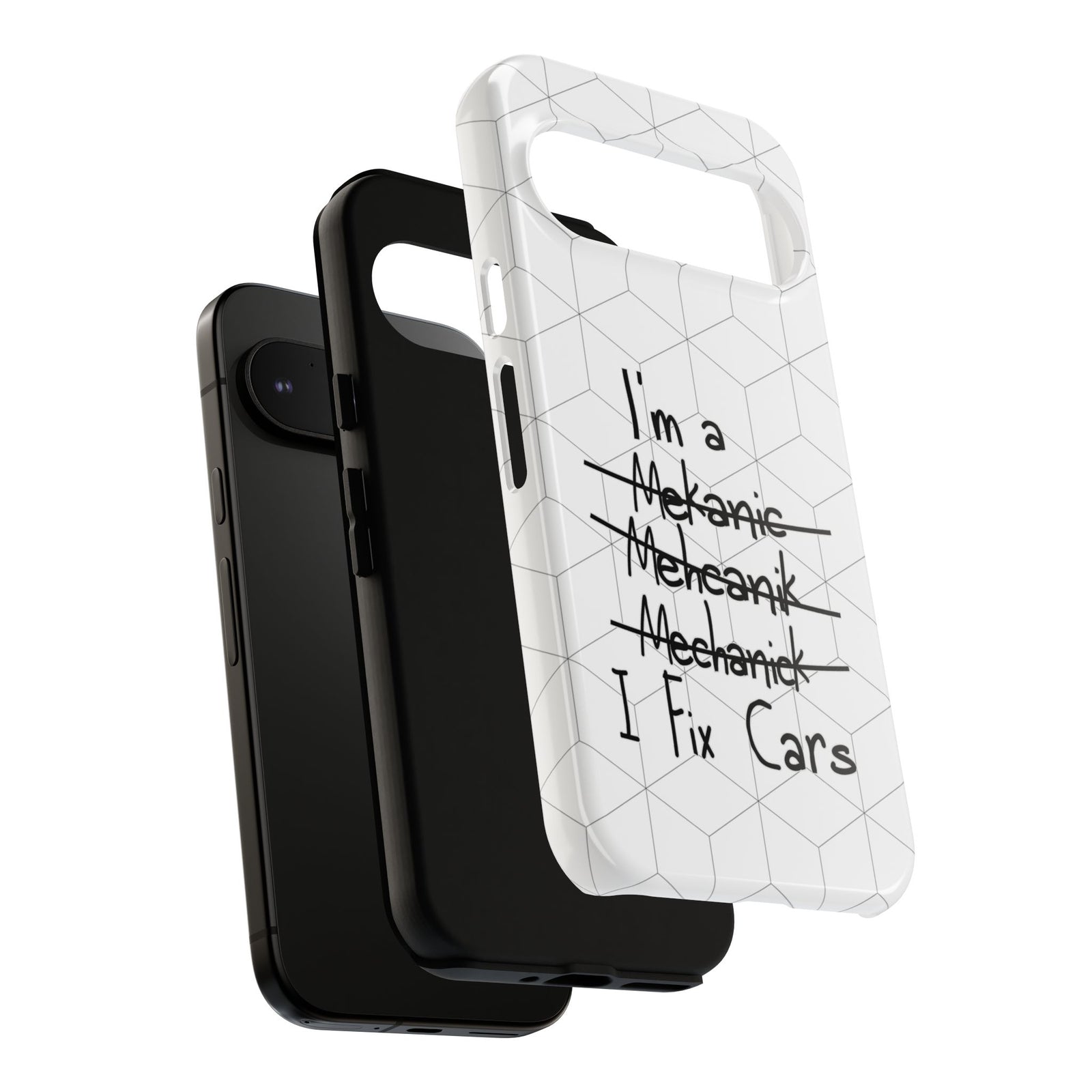 Mechanic I Fix Cars Funny Tough Phone Case | Car Guy Gift