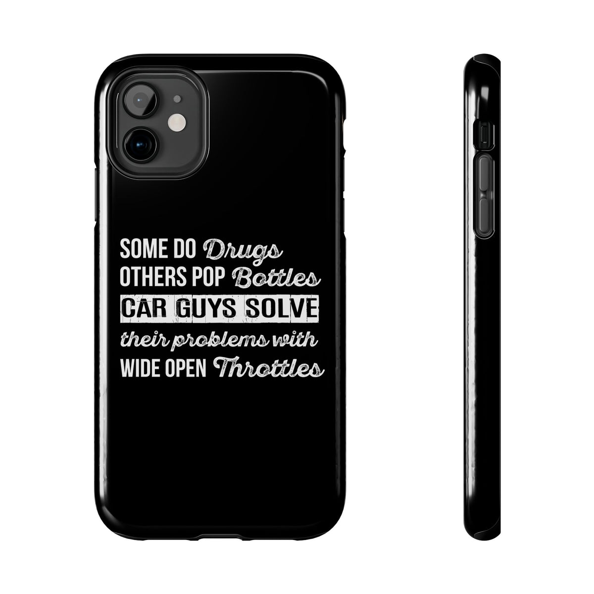 Car Guys Problems Funny Tough Car Phone Case | Car Enthusiast Gift
