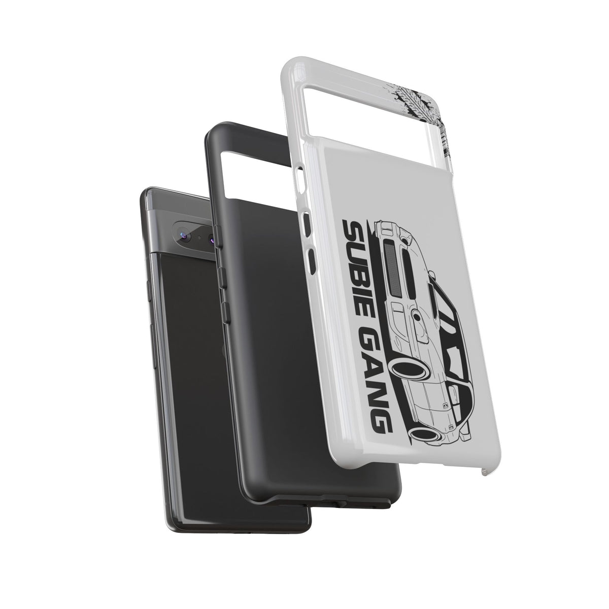 JDM Gang Tough Phone Case - Google Pixel 7, glossy, dual-layer protection