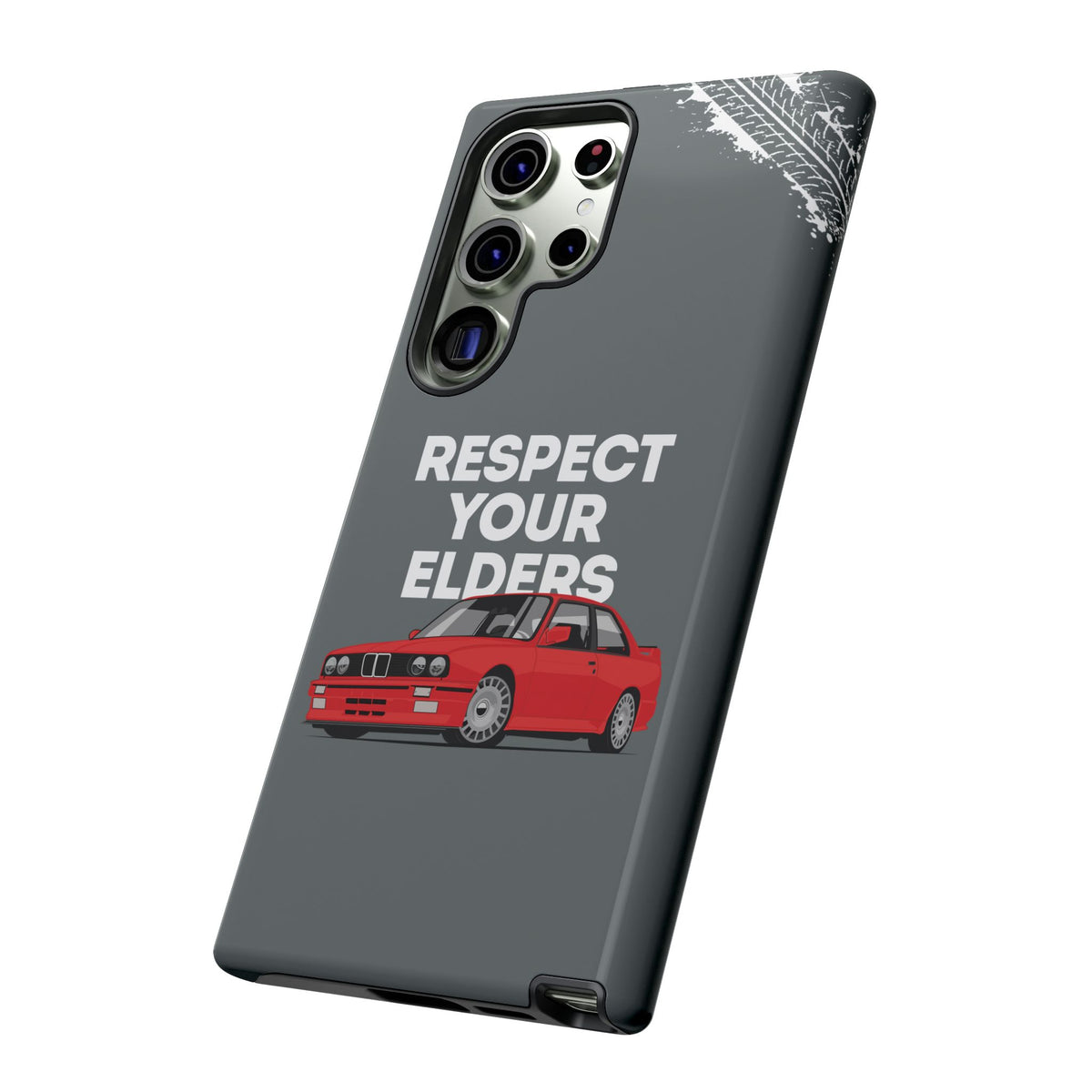 E30 M3 Respect Your Elders Tough Phone Case | Classic Car Guy Gift