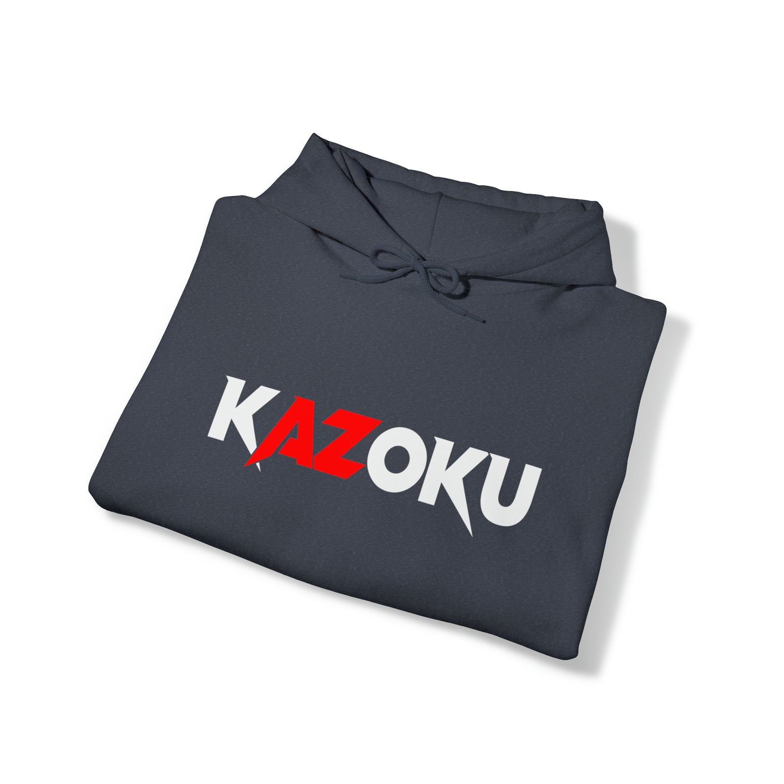 KAZOKU Hoodie Red - Design 2