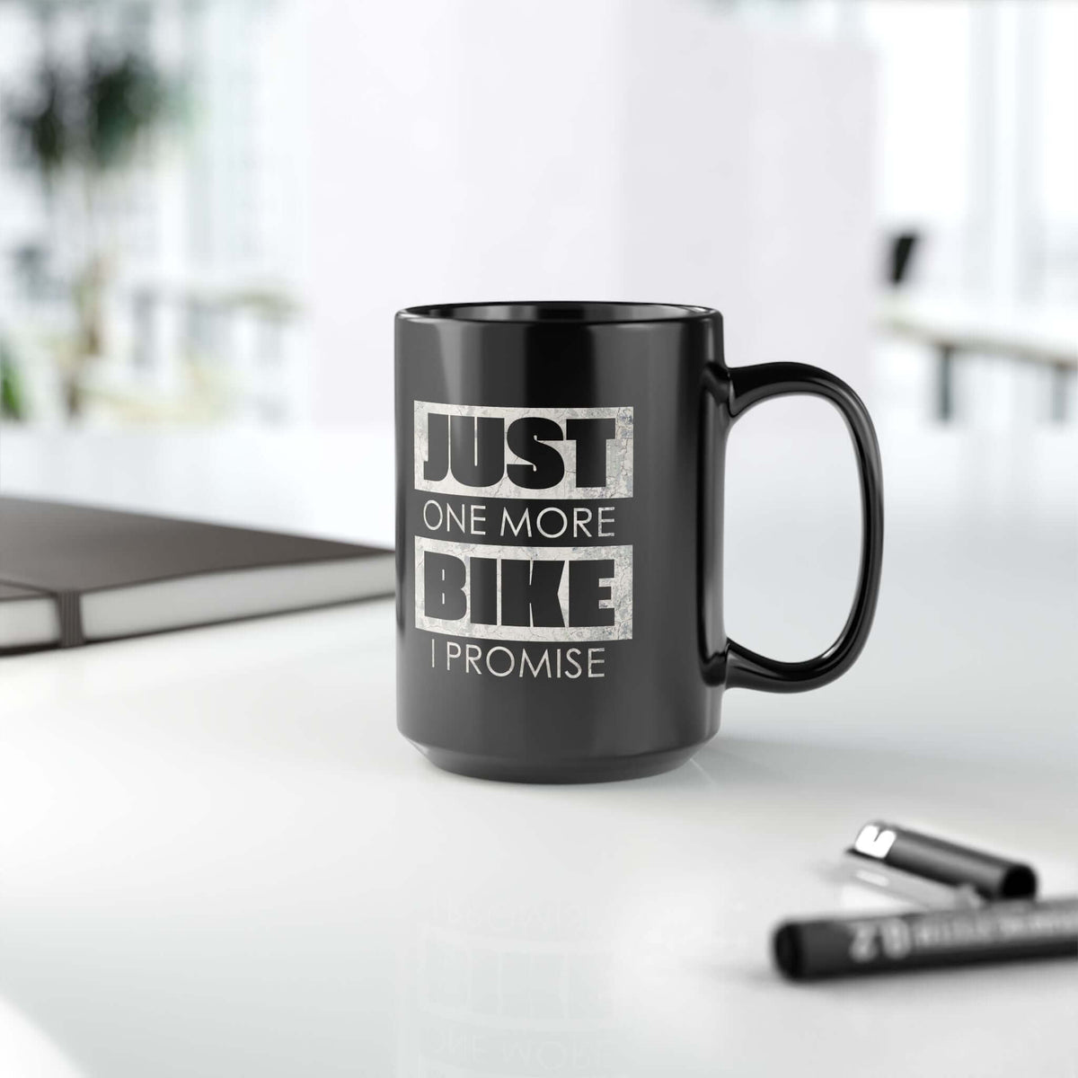 Just One More Bike I Promise Coffee Mug mug design - petrolhead gift