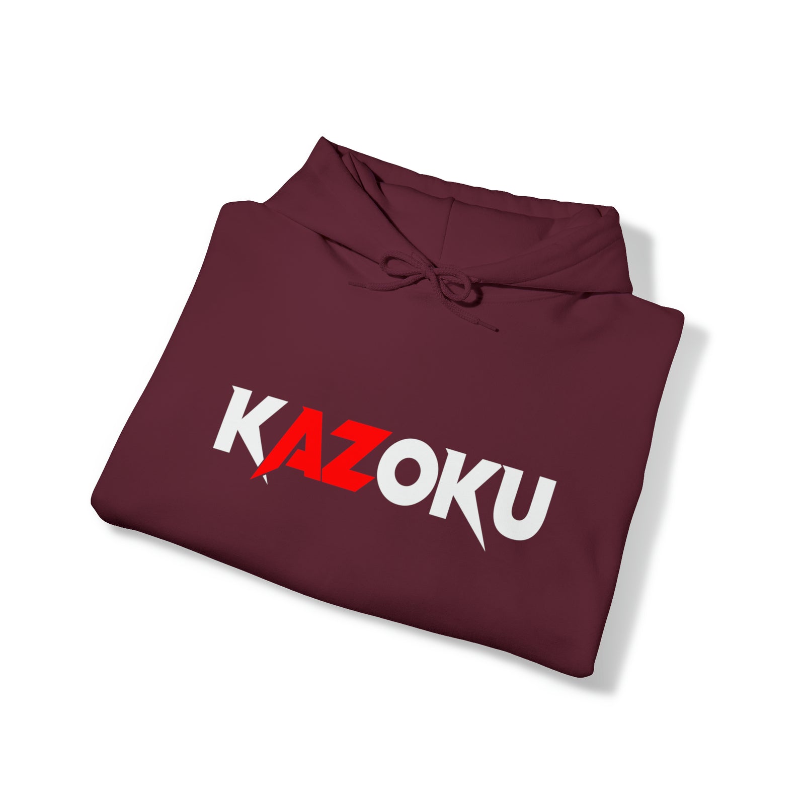KAZOKU Hoodie Red - Design 2