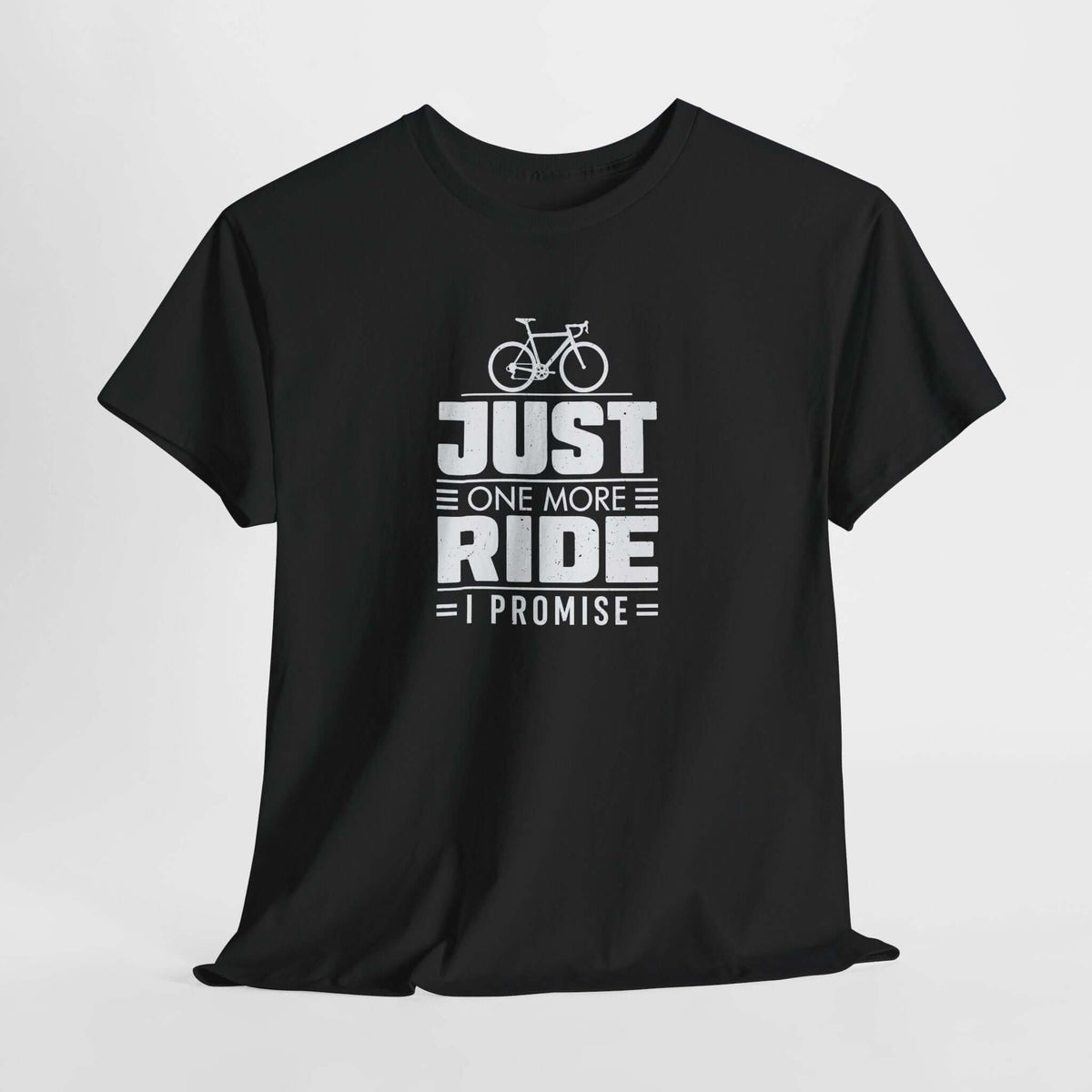 Just One More Ride shirt navy | Funny cycling gift tee | 365CarMods