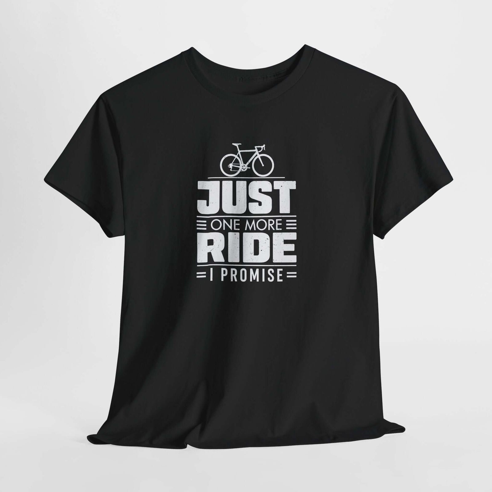 Just One More Ride shirt navy | Funny cycling gift tee | 365CarMods