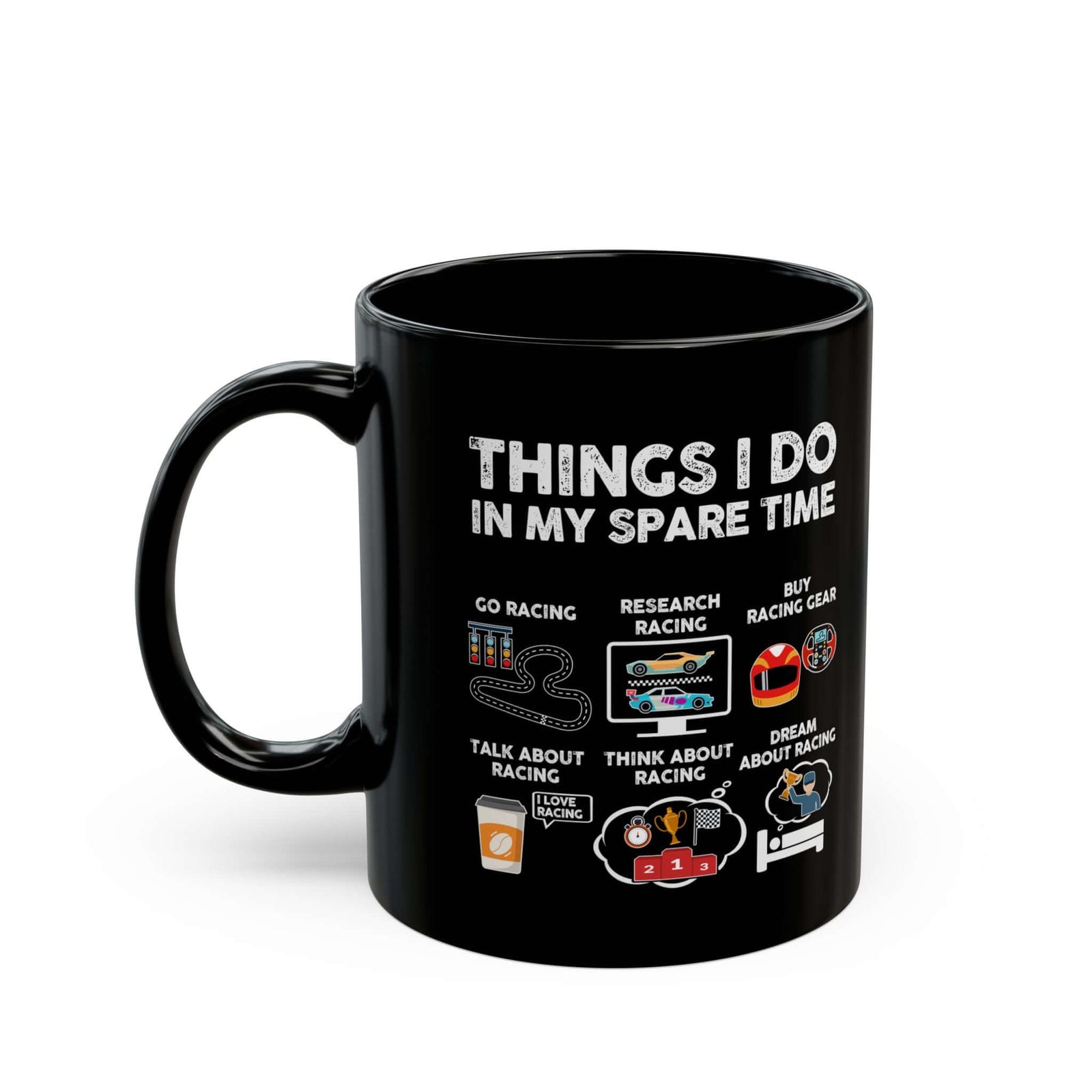 Things I Do In My Spare Time Mug coffee mug - funny car guy gift