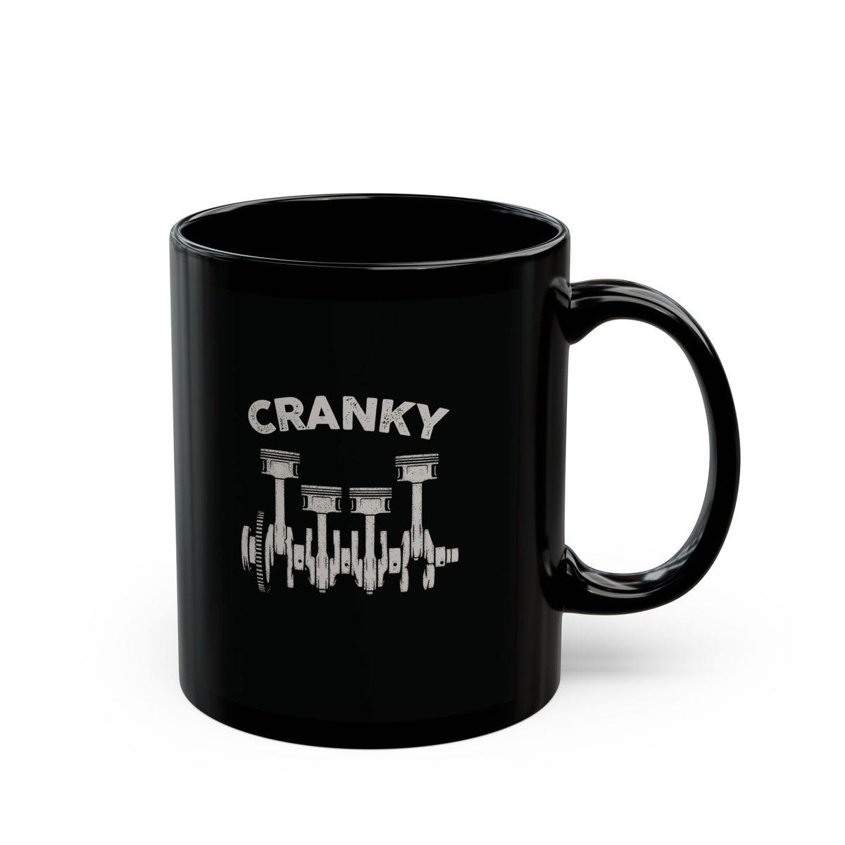 Cranky Mechanic Mug ceramic coffee mug - gift for car fans