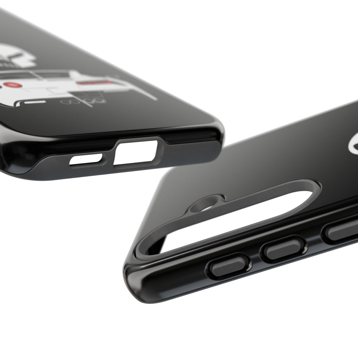 Corvette Punisher Skull Tough Phone Case | Muscle Car Guy Gift