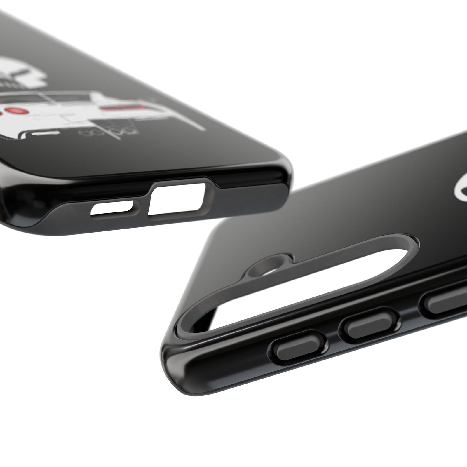 Corvette Punisher Skull Tough Phone Case | Muscle Car Guy Gift