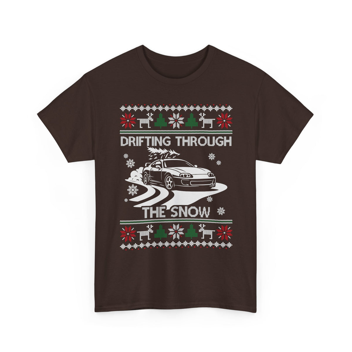 Christmas Drift Car T-Shirt