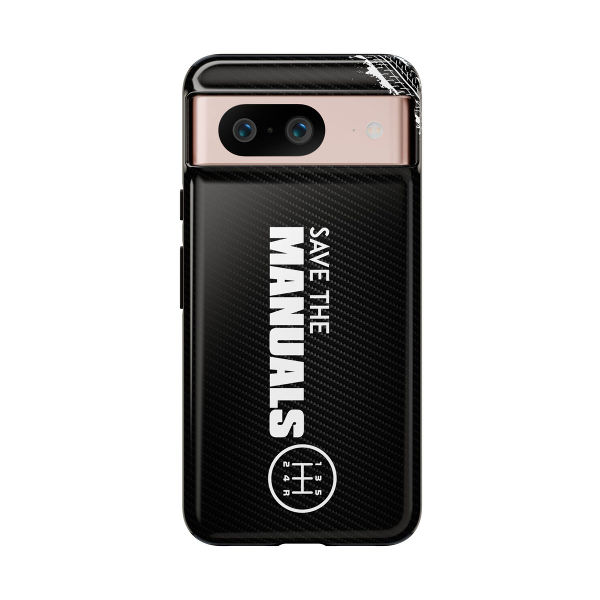 Save The Manuals Tough Phone Case | Manual Transmission Car Guy Gift