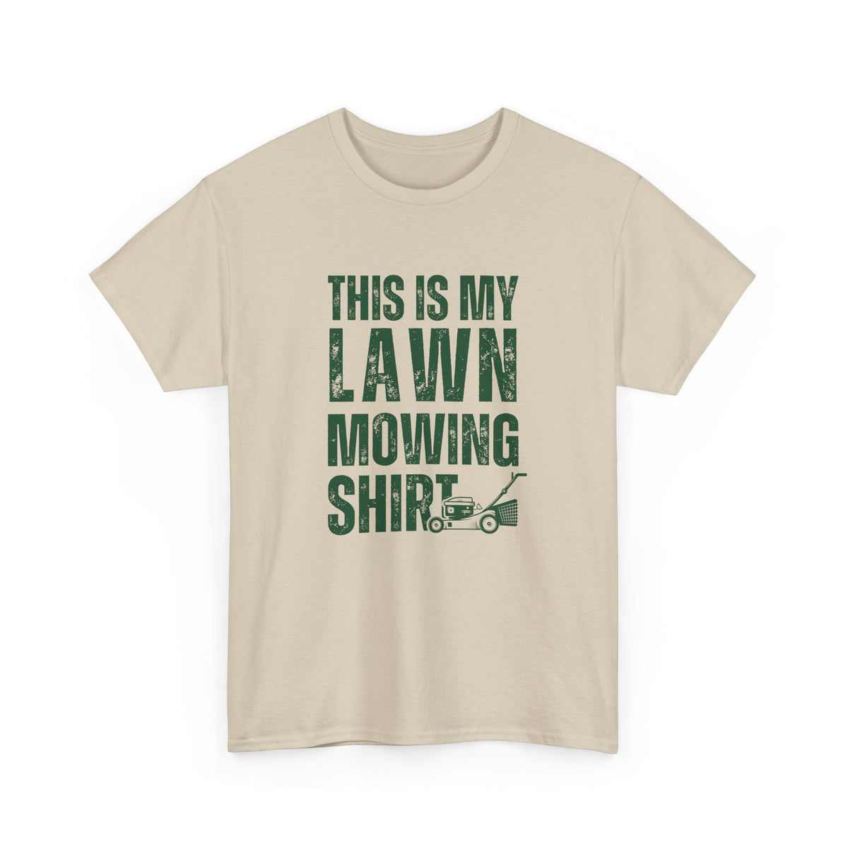 This Is My Lawn Mowing Shirt | Funny Yard Work Tee