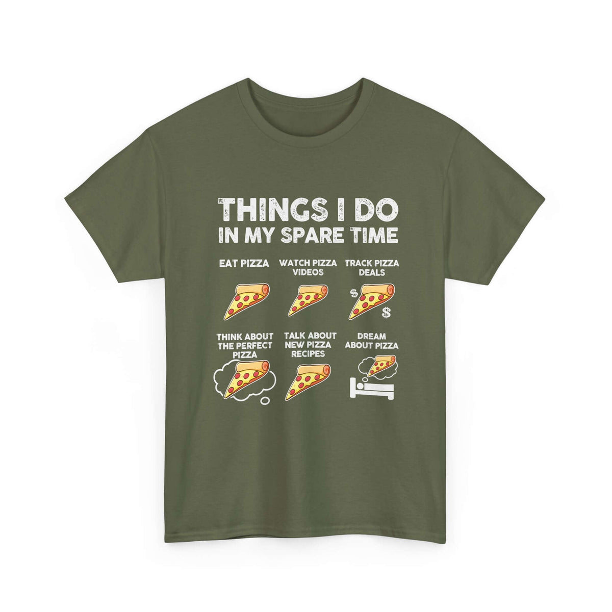 Pizza life t-shirt - funny gift tee for pizza enthusiasts