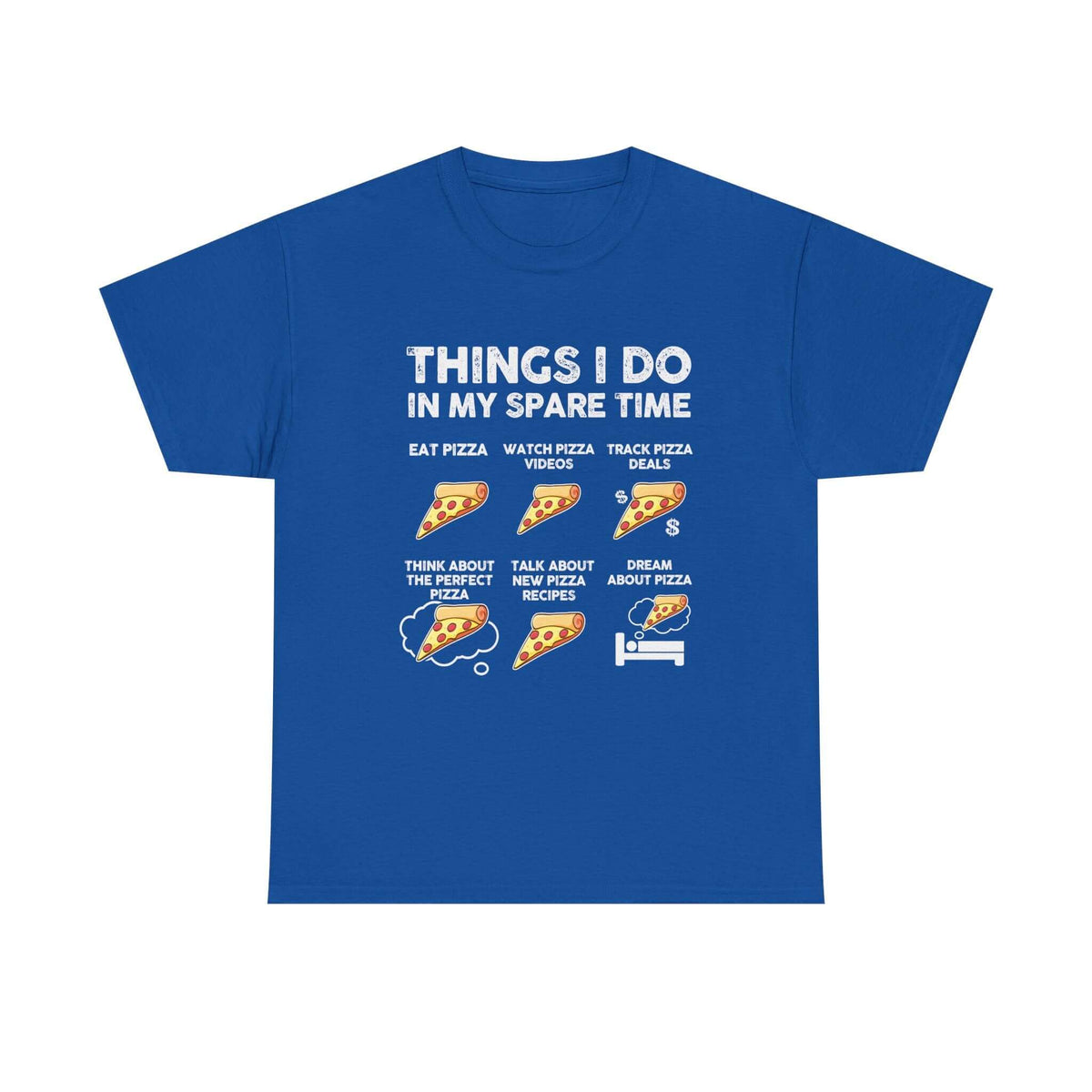 Pizza shirt - things I do in spare time - funny gift for pizza fans