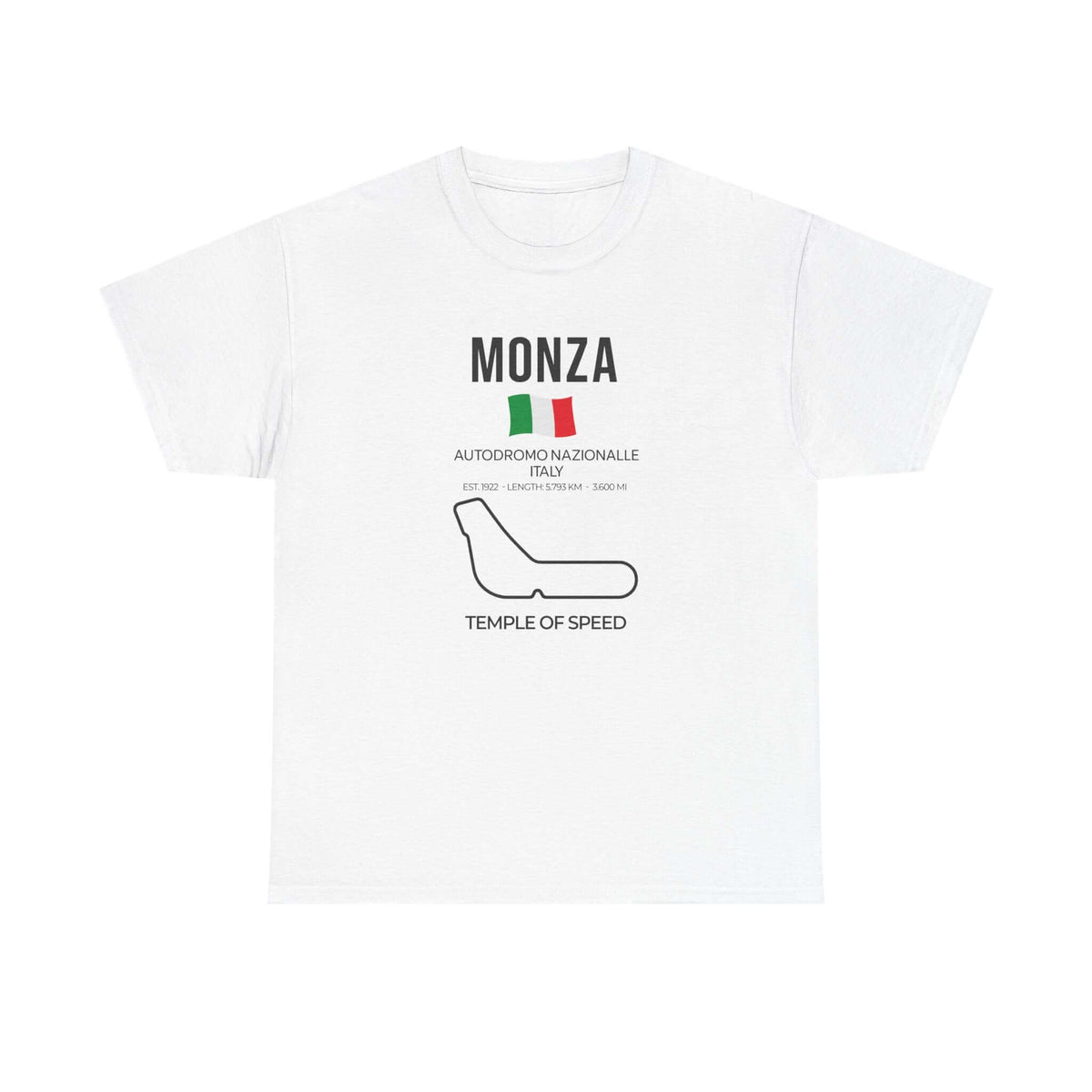 Monza Race Track T-Shirt shirt - car guy gift tee